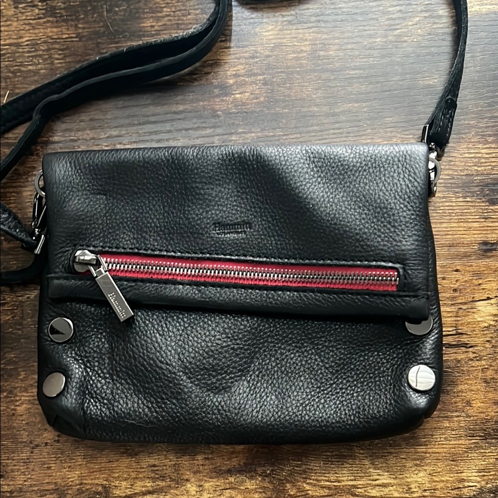 Hammitt VIP Crossbody Bag with Red Accent